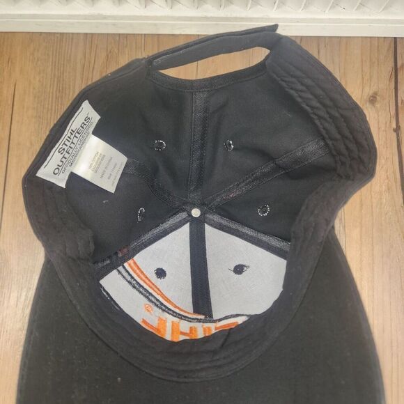 Stihl Outfitters Strapback Hat Cap Black Canvas Officially Licensed Merch Promo - Picture 9 of 10